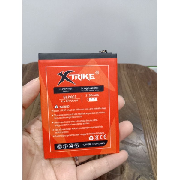 BATRE XTRIKE OPPO F1S / A59 BLP601 DOUBLE POWER