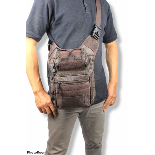 BIG SALE!! Tas Pria Tactical Military  Polos Tas Selempang Pinggang Paha Militer Tas GEAR BAG