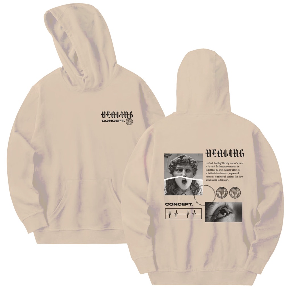 Healing Hoodie - Hoodie Pria dan Wanita