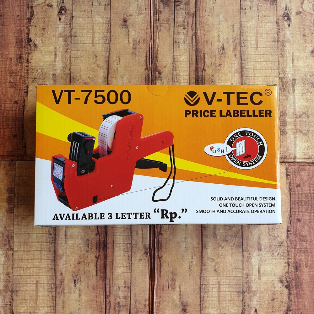 Alat Label Harga - Price Labeller Vtec VT-7500 - Alat Label Harga 1 Line - Mesin Label Harga