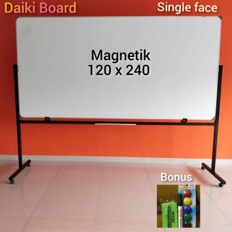 

whiteboard standing kantor custom 120 x 240 cm