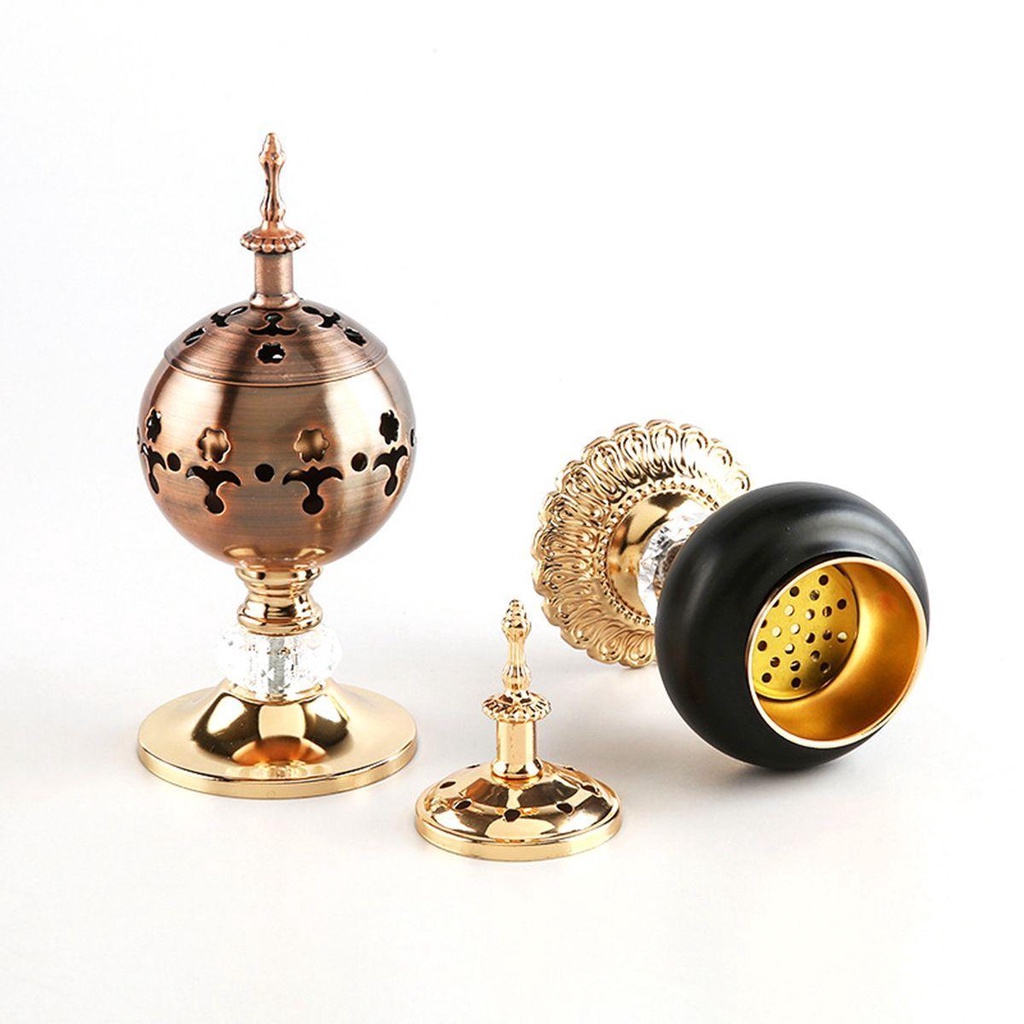 Populer Tempat Dupa Aromatherapy Fragrance Desktop Besi Art Retro Vintage Rak Pedupaan