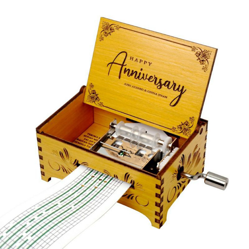 

KOTAKMUSIK PAPER STRIP KAYU BESAR MANUAL - TULISAN SAJA - HADIAH UNIK/KADO