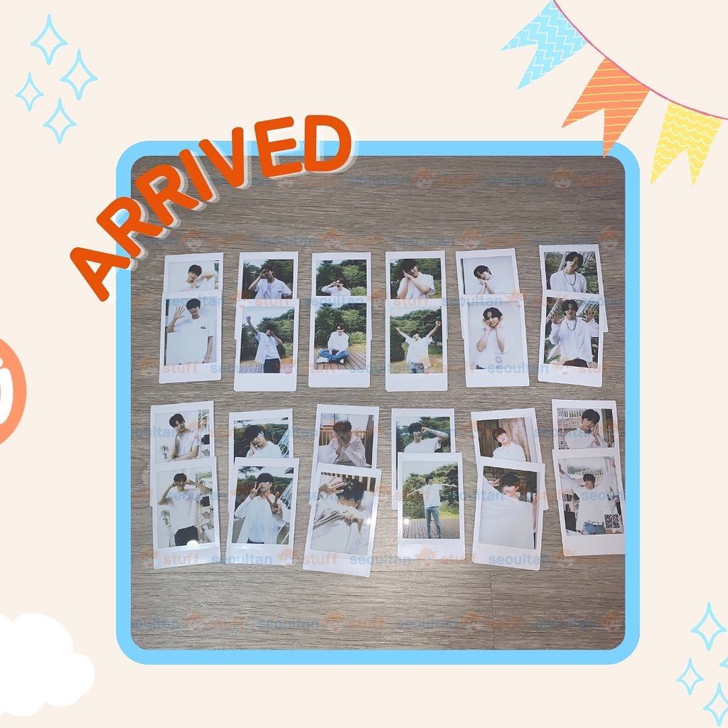 TREASURE X LIPSS SUMMER CAMP 2021 INSTAX FILM SET HYUNSUK BARCODE JIHOON JAEHYUK MASHIHO