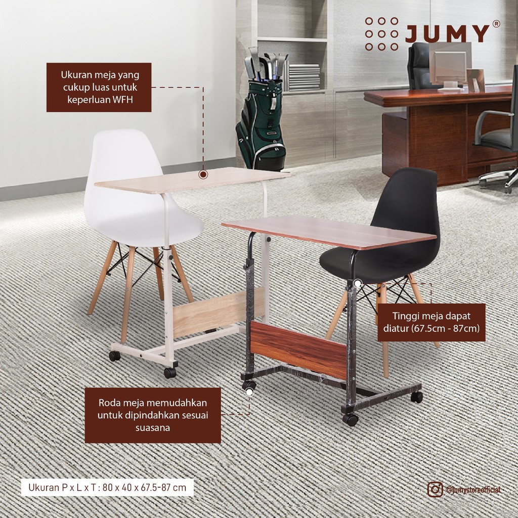 Meja Kerja Besi Minimalis Modern