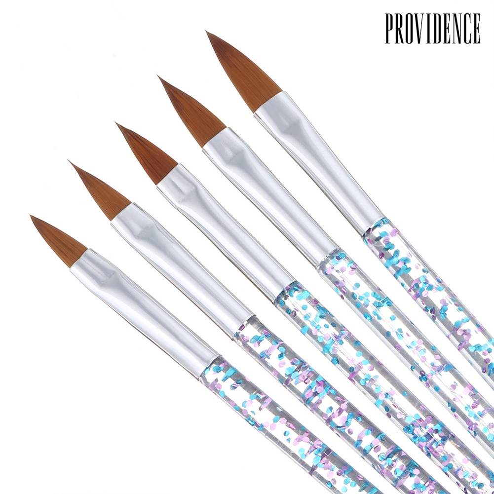 Providence 5Pcs/Set Flower Pattern Nail Art Painting Brushes Drawing Pens Manicure Tools