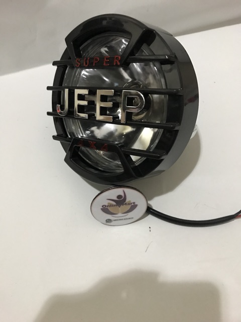 Lampu reflektor jeep h4 variasi Rx king cb vixion mega pro ninja gl tiger dll