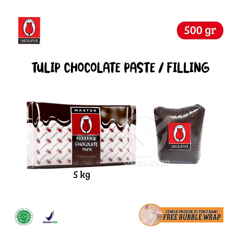 

Tulip Chocolate Paste / Filling Cokelat (500 gr)