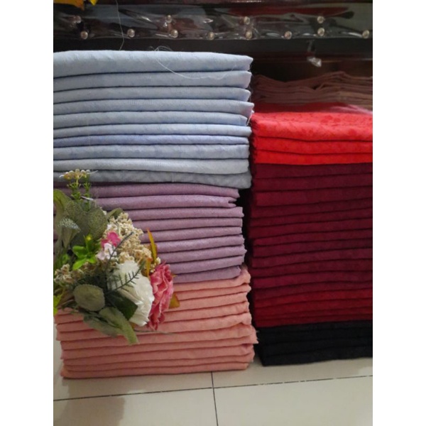 DOBBY POLOS BAHAN BAJU BATIK