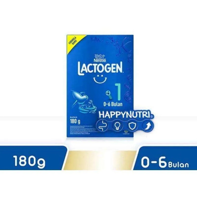 LACTOGEN 1 0-6BLN 180G BOX (1 PCS)