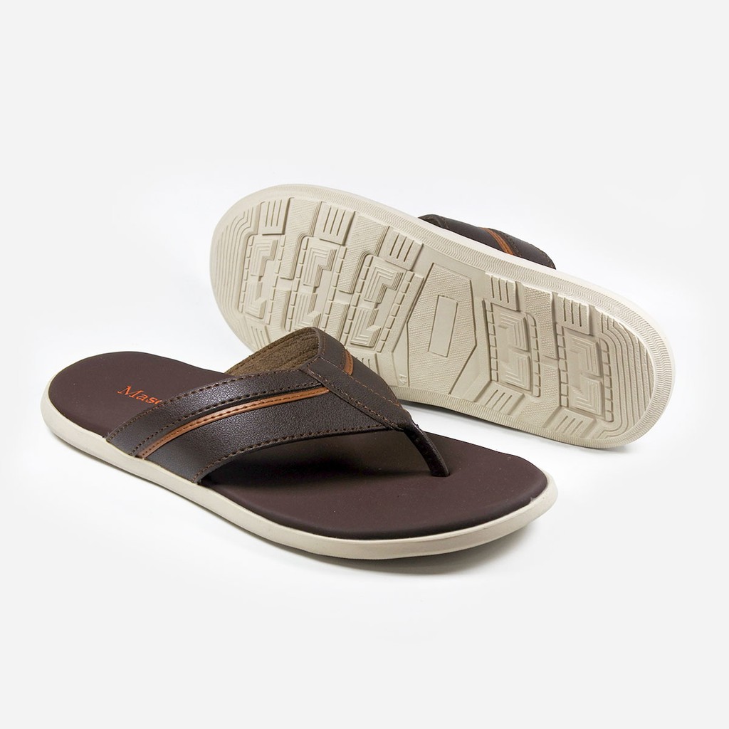 Mascotte LANIA Sandal Pria 985.453-455 [ Hitam, Coklat dan Tan ] / Ramayana Jatinegara