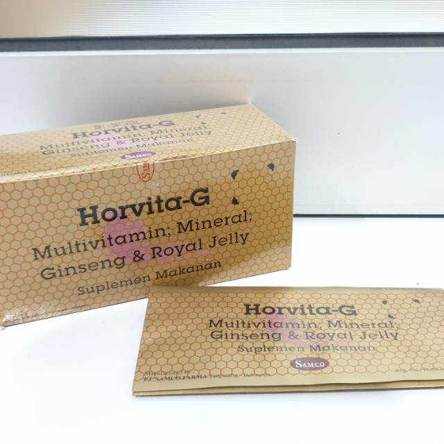 Promo/ Mutivitamin- Mineral- Ginseng &amp;Amp- Royal Jelly- Untuk Stamina- Horvita G