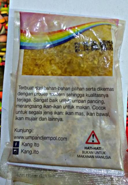 UMPAN DJEMPOL TUNA PELANGI DAGING SALMON DAN DAGING GINDARA UMPAN PANCING TERLARIS UMPAN DJEMPOL TUNA