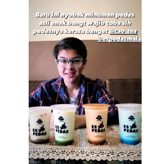 

Paket Sampel/Tester Paket Usaha Caotea Es Pedas