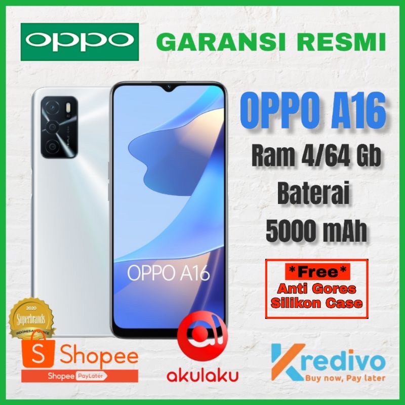 Oppo A16 (Ram 4/64GB) &amp; Oppo A16 (Ram 3/32GB)