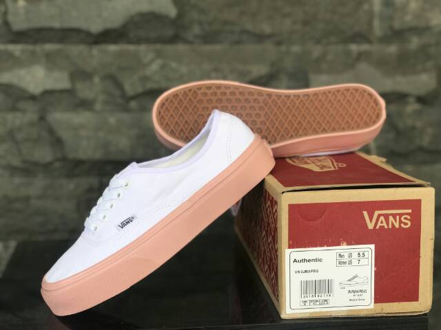 VANS FULL PEACH PINK SALEM WOMAN SNEAKERS TERLARIS 2019