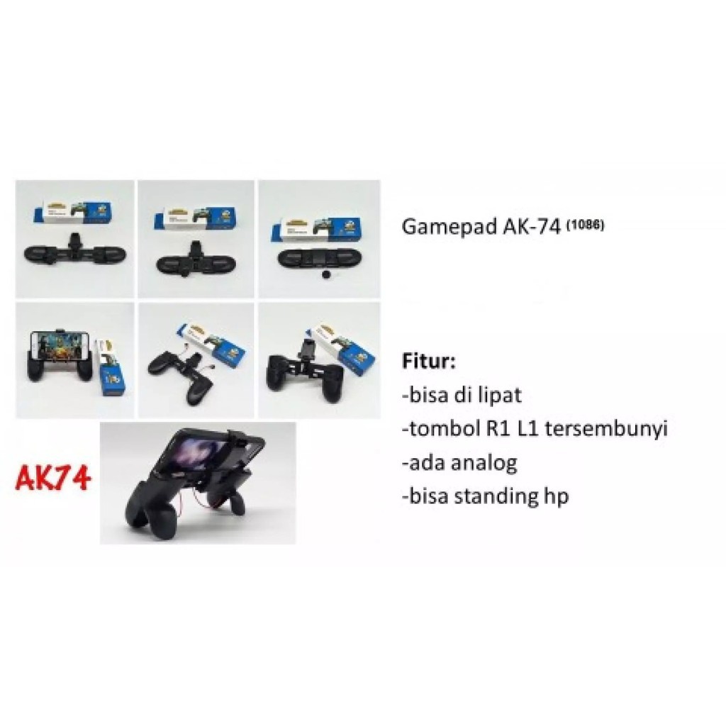 gamepad pugb lipat+standing ak74