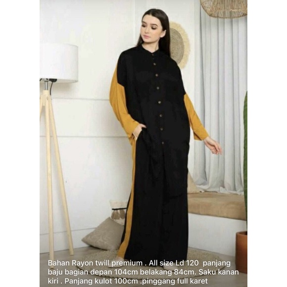 set kulot atas bawah