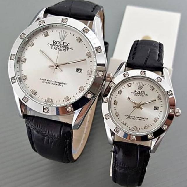 Jam Tangan Couple Rolex Mewah Best Seller (Harga Sepasang)