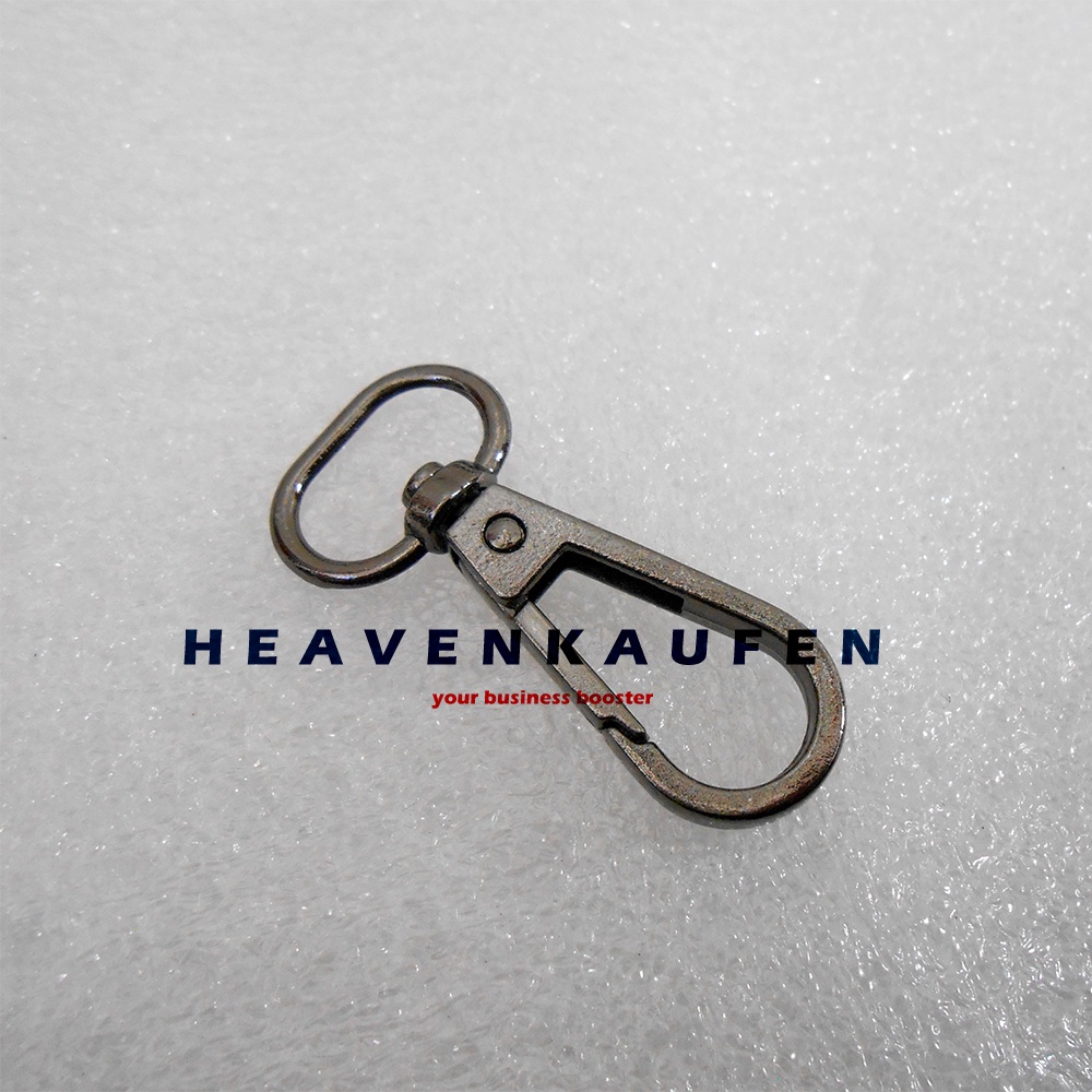 Kait Pengait Lebar Lubang 1,5 cm Warna Black Nikel Type C
