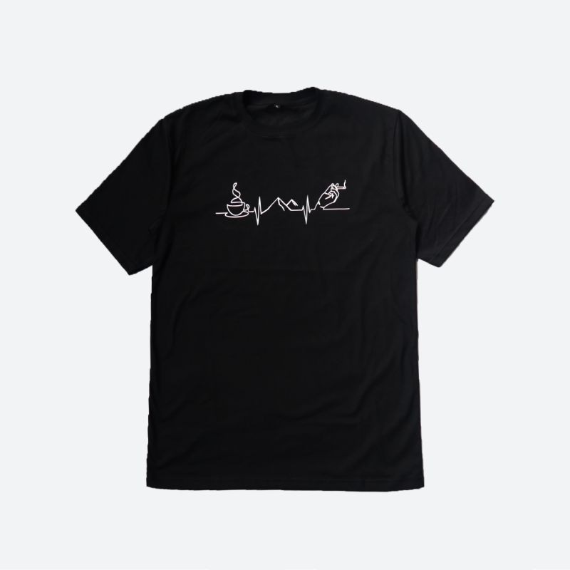 KAOS KOPI GUNUNG ROKOK/KAOS ANAK GUNUNG/TSHIRT ORIGINAL PREMIUM/BAJU ANAK GUNG/KAOS KEKINIAN/KEREN