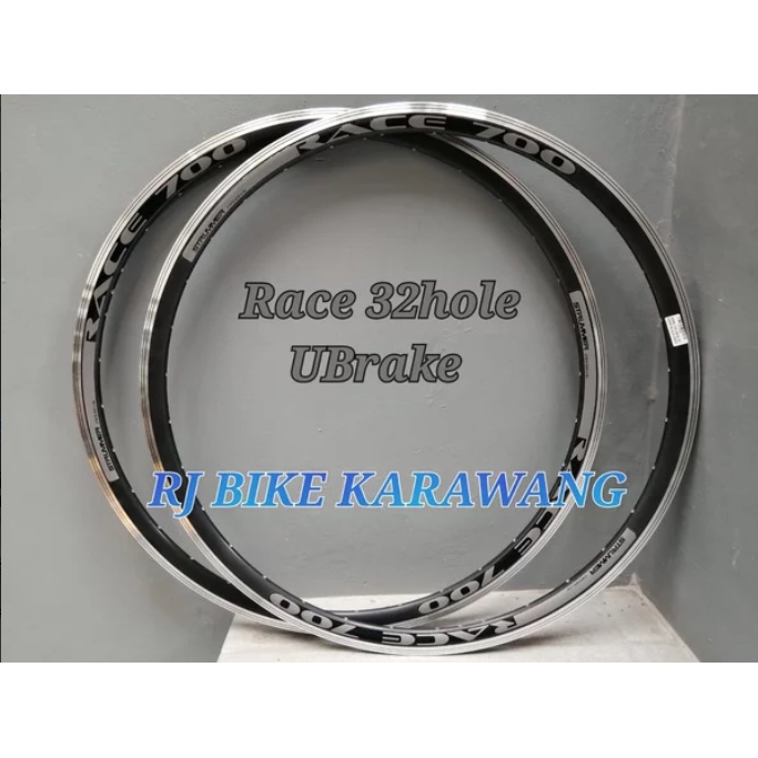 Rims Strummer RACE 700c U Brake 32 Hole 3 CM Black Grey