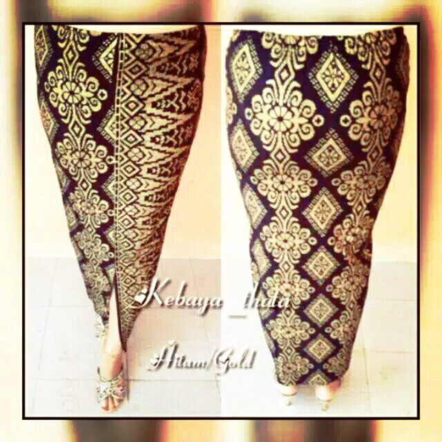 Rok Prodo Wajik Span Panjang Batik Motif Songket Asmat