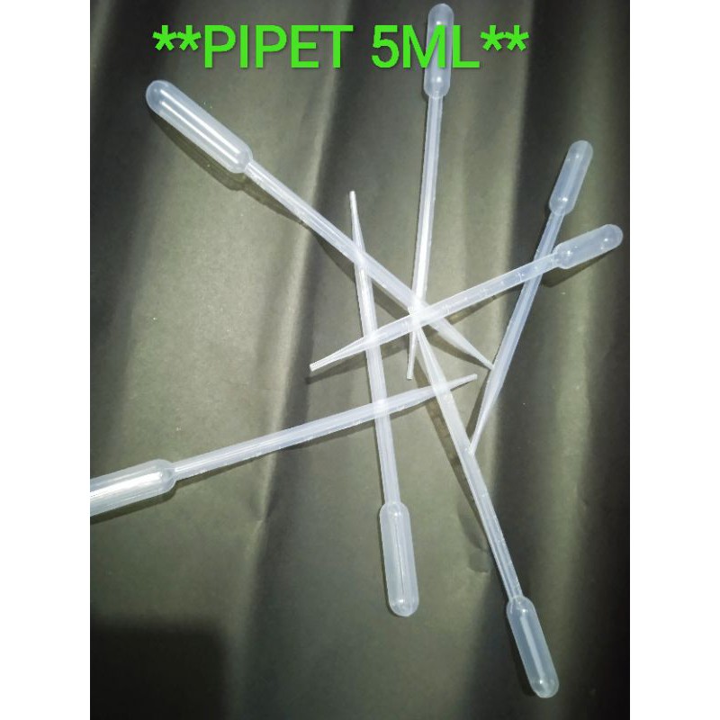 PIPET TETES 3ml Dan 5ml / KUTU AIR, ARTEMIA, JENTIK NYAMUK