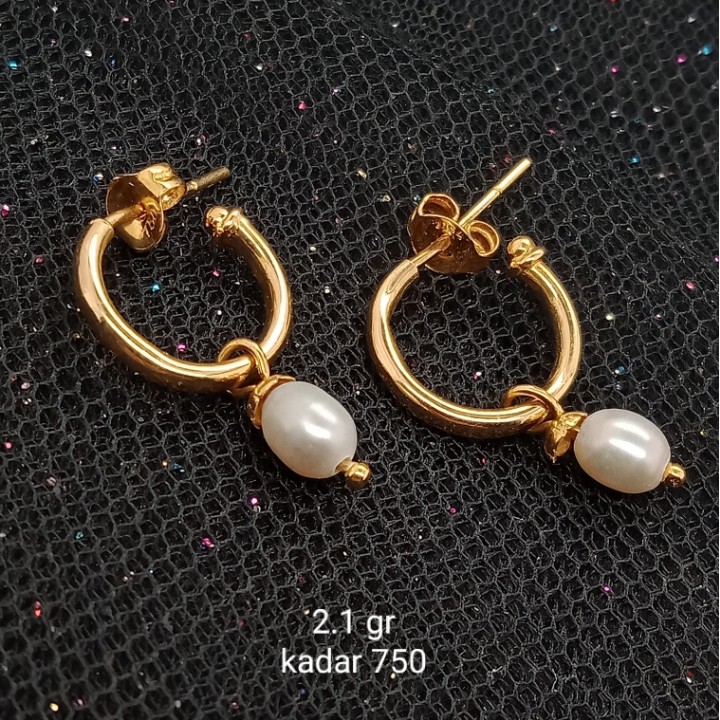 Anting Emas 17K - 2.1 gr Kadar 750 - 1198