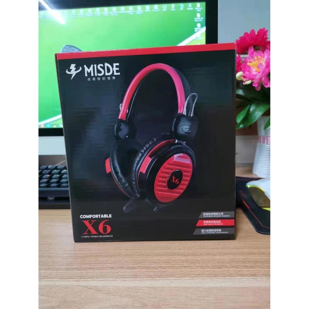 Headset HF BANDO MISDE X6 PLUS LED