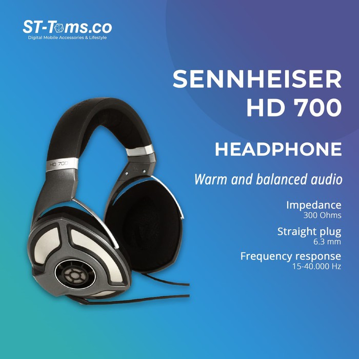 Sennheiser Hd 700 Hd700 Over Ear Headphone Shopee Indonesia