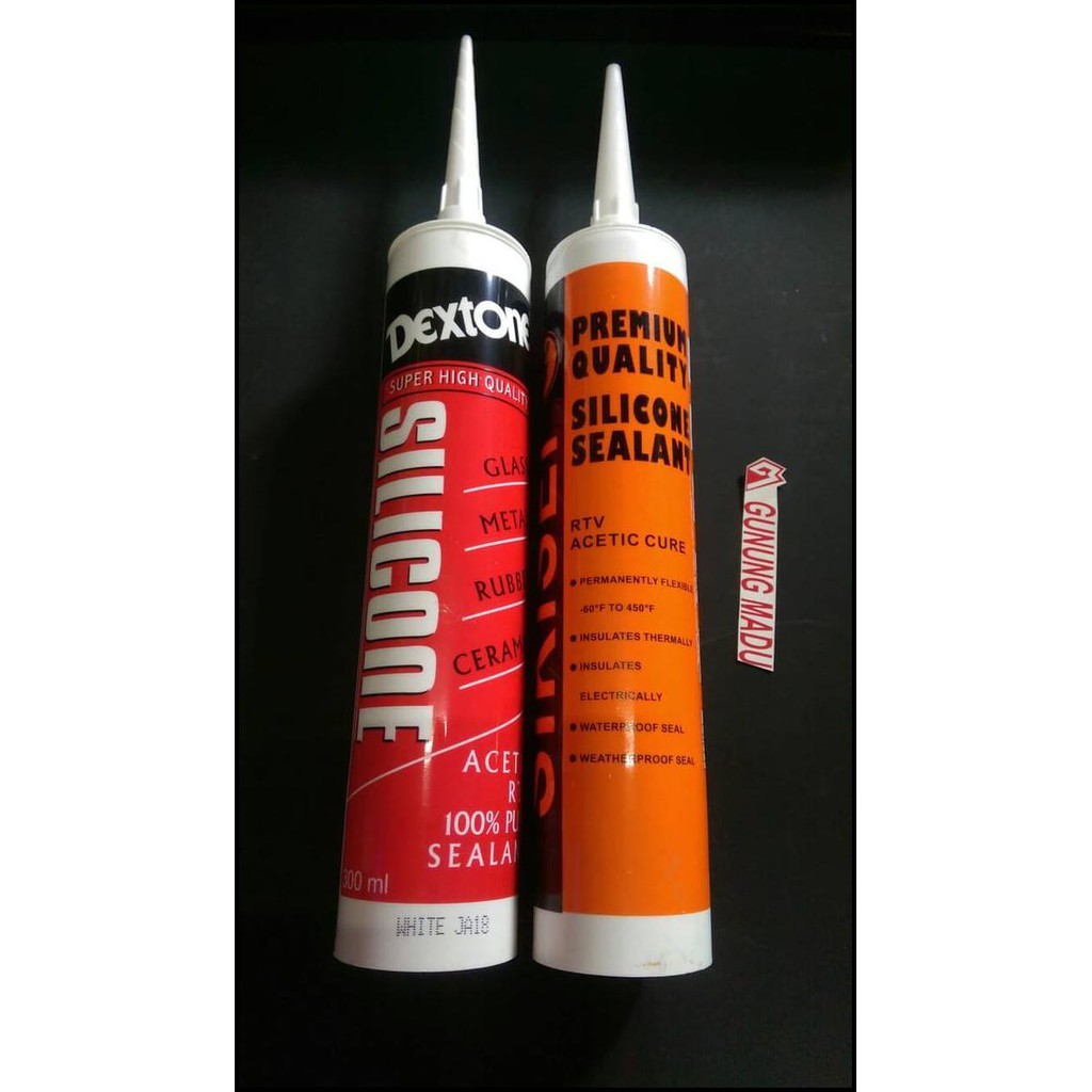 

TERLARIS LEM KACA AQUARIUM HITAM / PUTIH / LEM SEALANT SILICONE