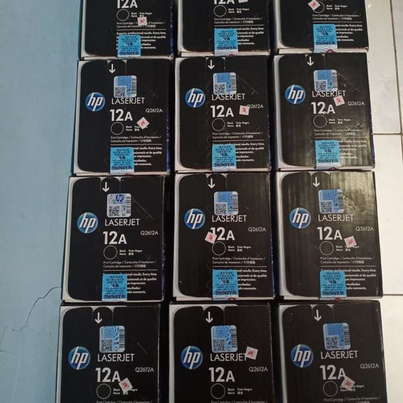TONER HP 12A BLACK LASER JET TONER CARTRIDGE