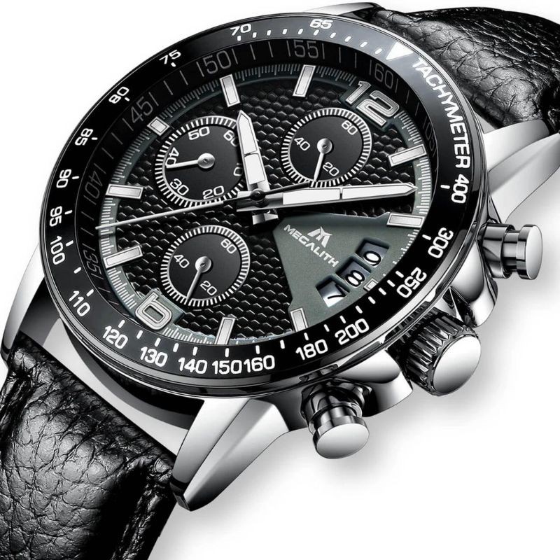 MEGALITH Jam Tangan Pria Kulit