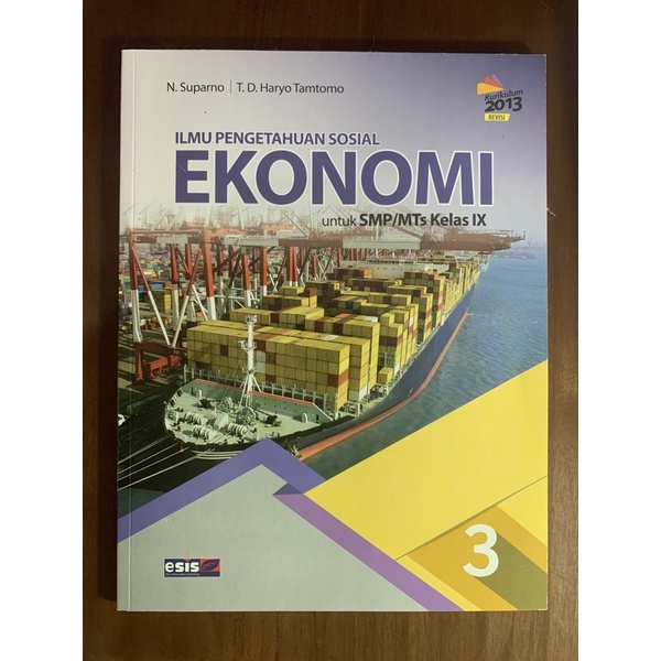 Jual Buku IPS Ekonomi ESIS Kelas 9 | Shopee Indonesia