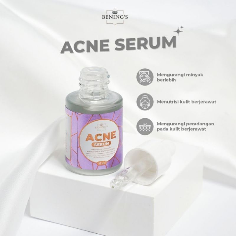 ACNE SERUM BENINGS SKINCARE DR. OKY PRATAMA