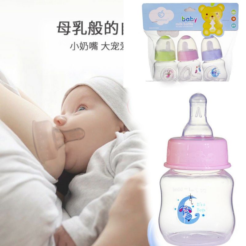 [rumahbayipdg] Botol susu bayi New born 2in1 milk bottle 60 ml