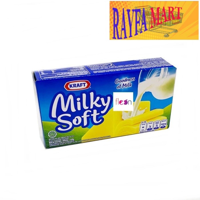 

KRAFT Milky Soft . Keju Lembut 165 Gram