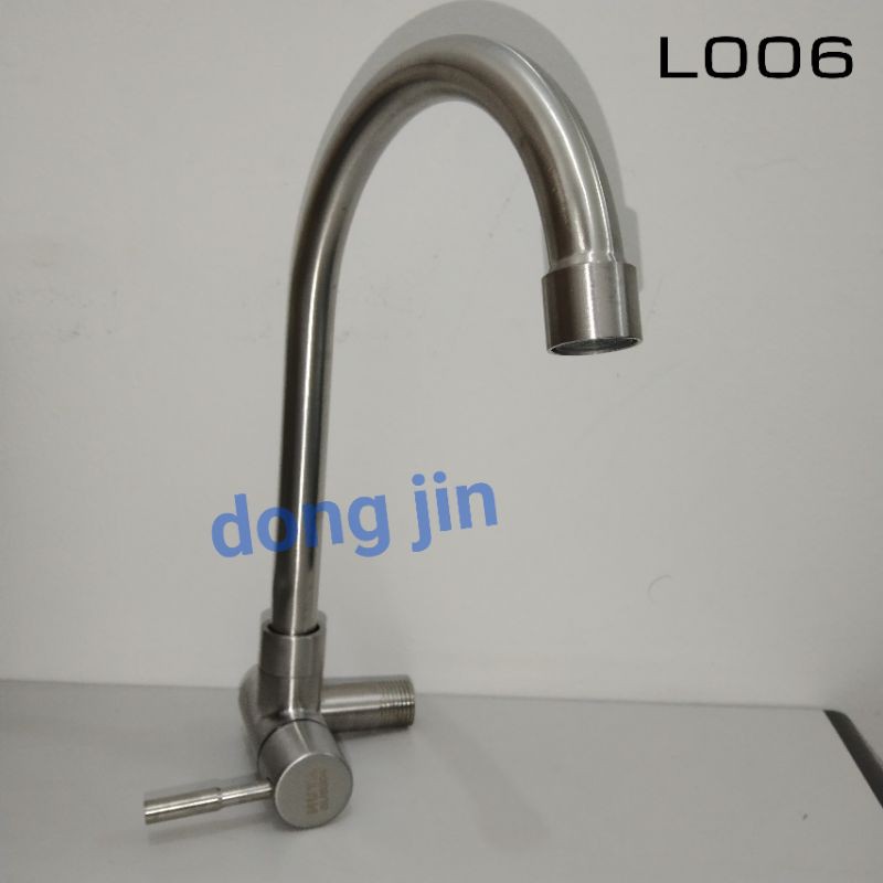 Kran Dapur BCP  Stainless doff Leher Angsa