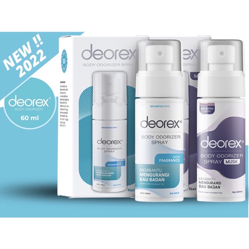 NEW DEOREX BODY ODORIZER / ASLI ORIGINAL