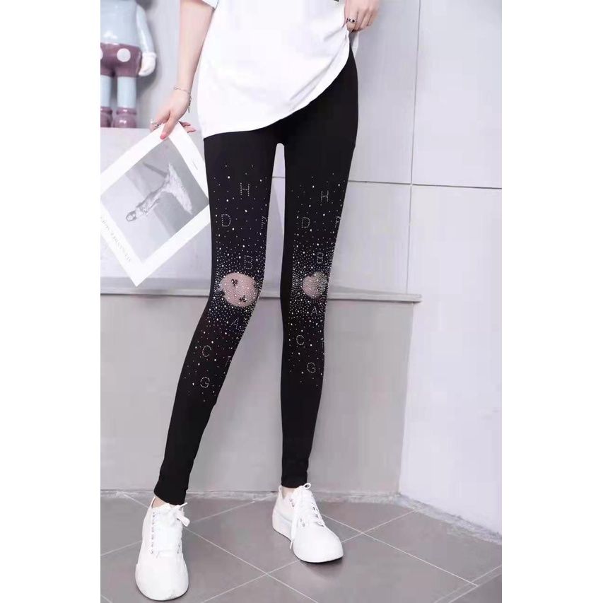 LEGING FASHION WANITA BLING MANIK IMPORT