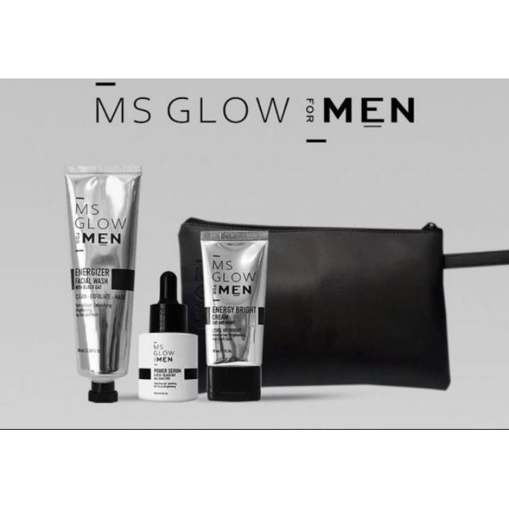 MS GLOW PAKET FOR MEN, MS GLOW ORIGINAL