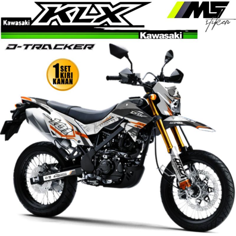 Decal Sticker Striping Variasi Fullbody KLX DTRACKER 150 2016-2022 - Decal DTRACKER New - Decal DTRA