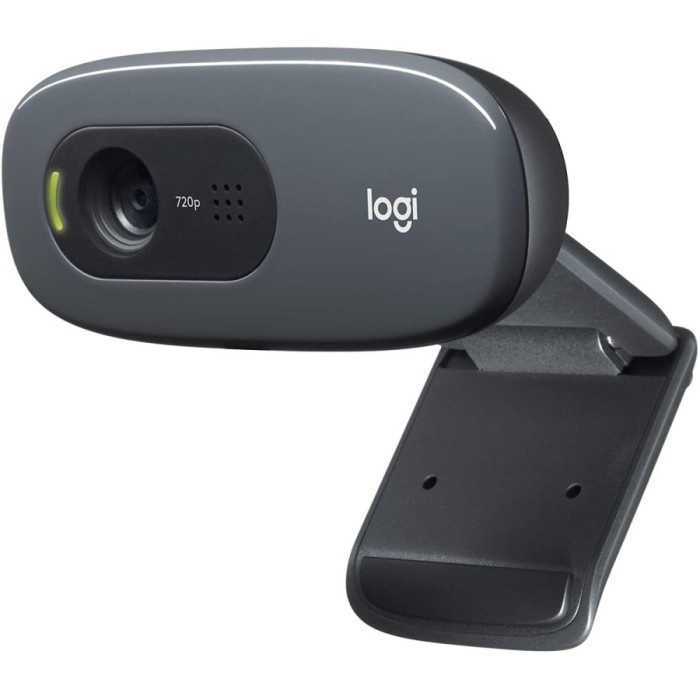 LOGITECH C270 WEBCAM HD 720P 100% ORIGINAL GARANSI RESMI 1 TAHUN