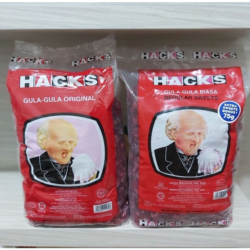 Permen Hacks 1kg 1,5kg 1,8kg permen batuk permen hacks
