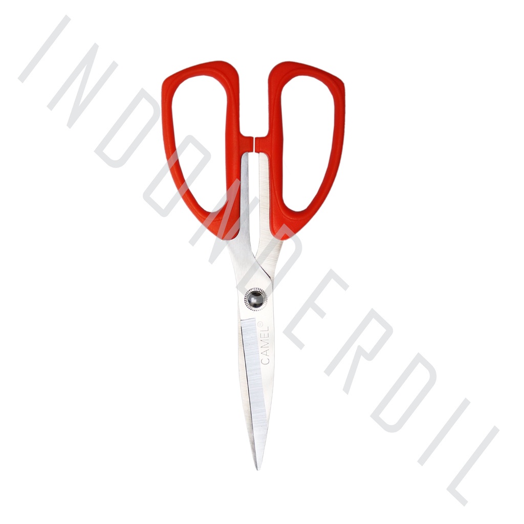 Gunting-Scissor 8 Inch Serbaguna Stainless Steel Kertas-Kain-Plastik