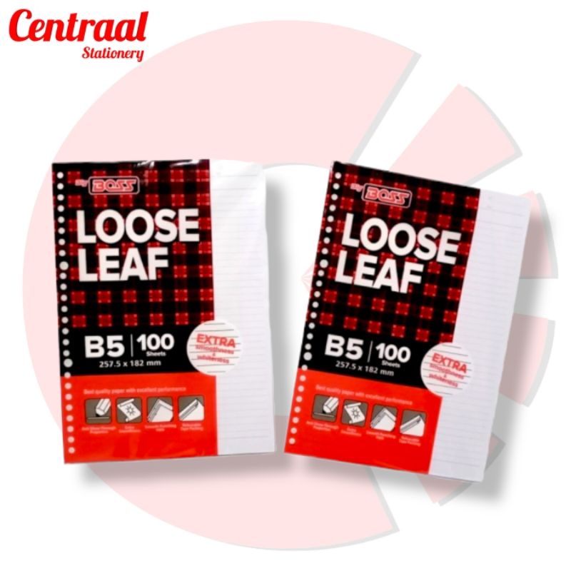 

Kertas Loose Leaf Big Boss B5/100