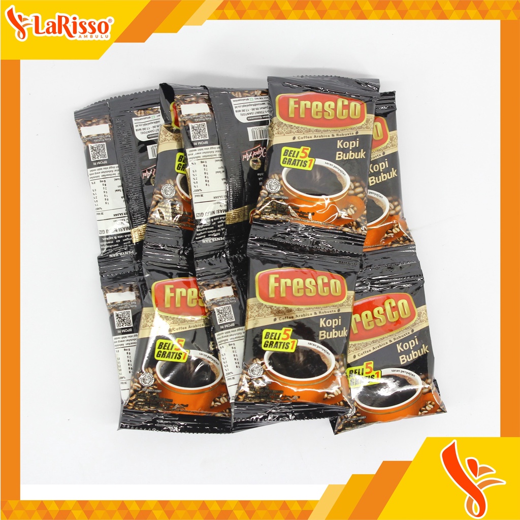 

KOPI KAPAL API FRESCO 10X7GR SACHET FREE 2'S