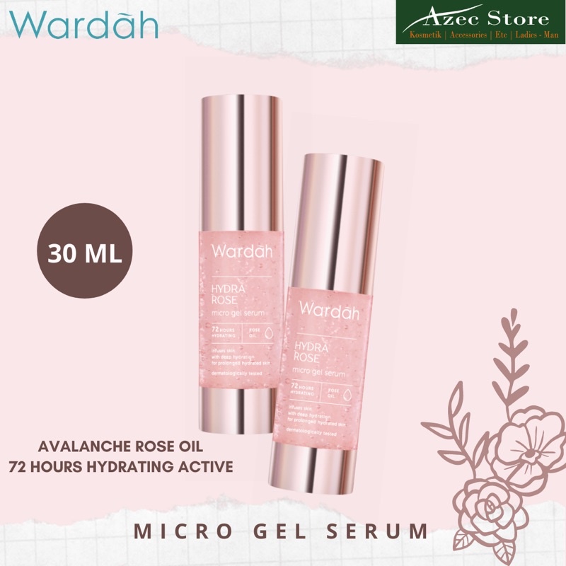 Wardah Hydra Rose Micro Gel Serum 30ml