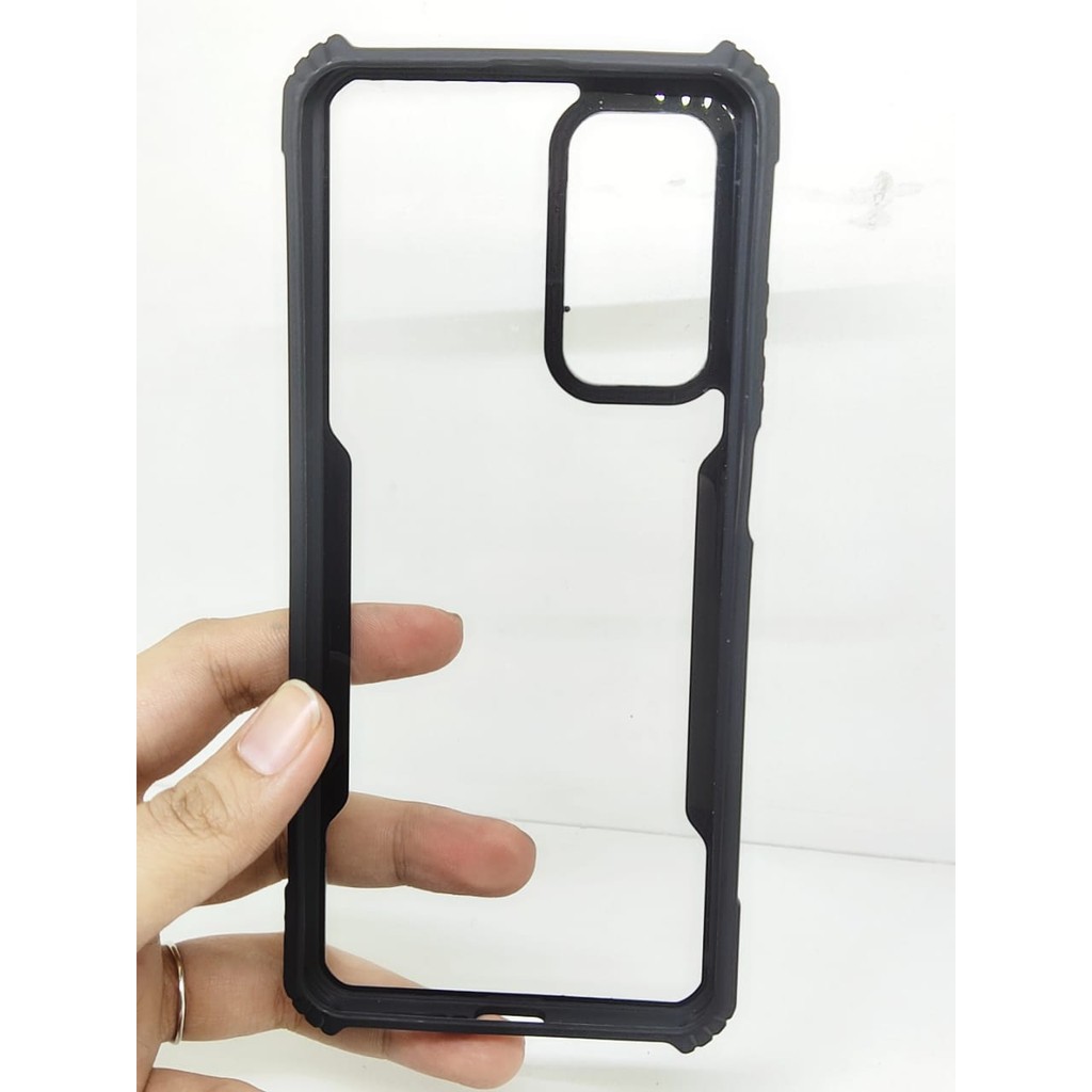 Anti Shocking Xiaomi Mi 10T 6.67 Inch Hardcase Fusion Mi 10T Pro List Hitam Acrylic Case